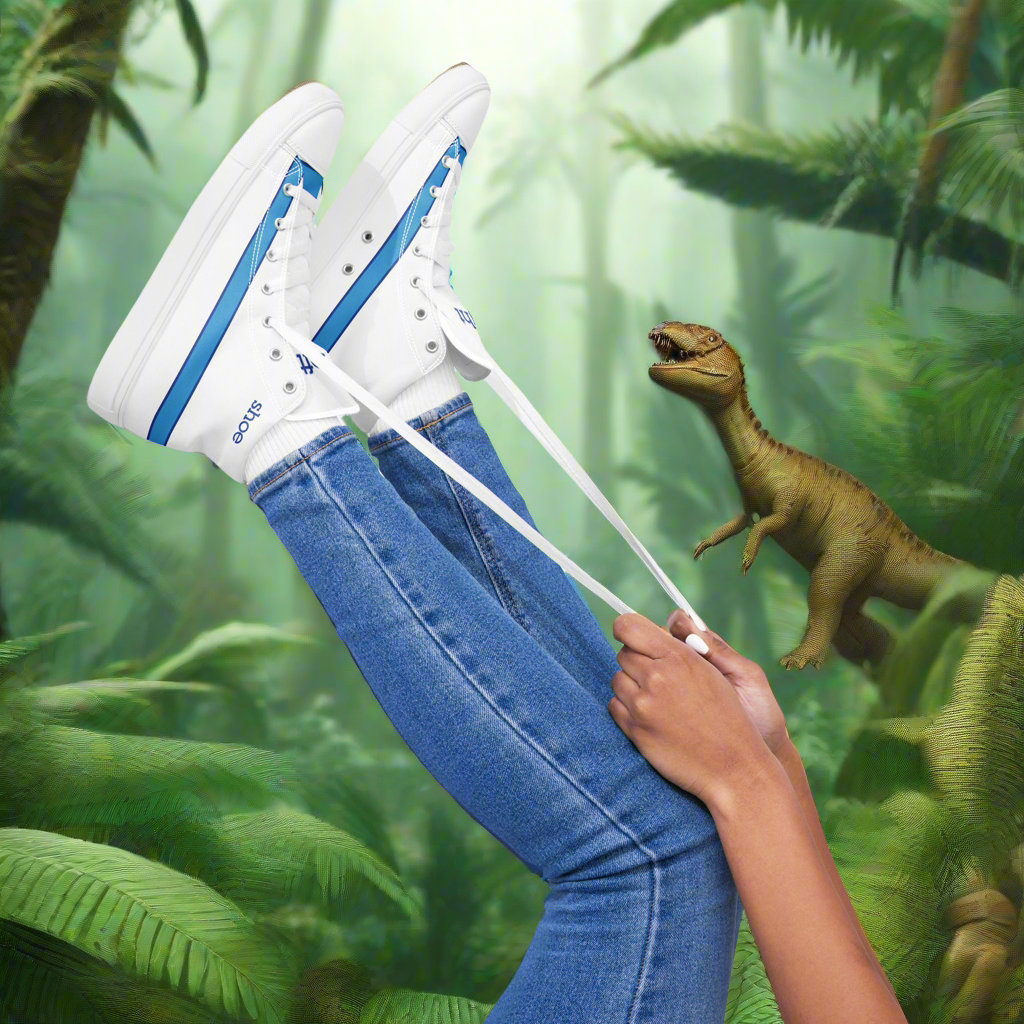 Women’s high top canvas shoes - The Nondescript Collection fnar