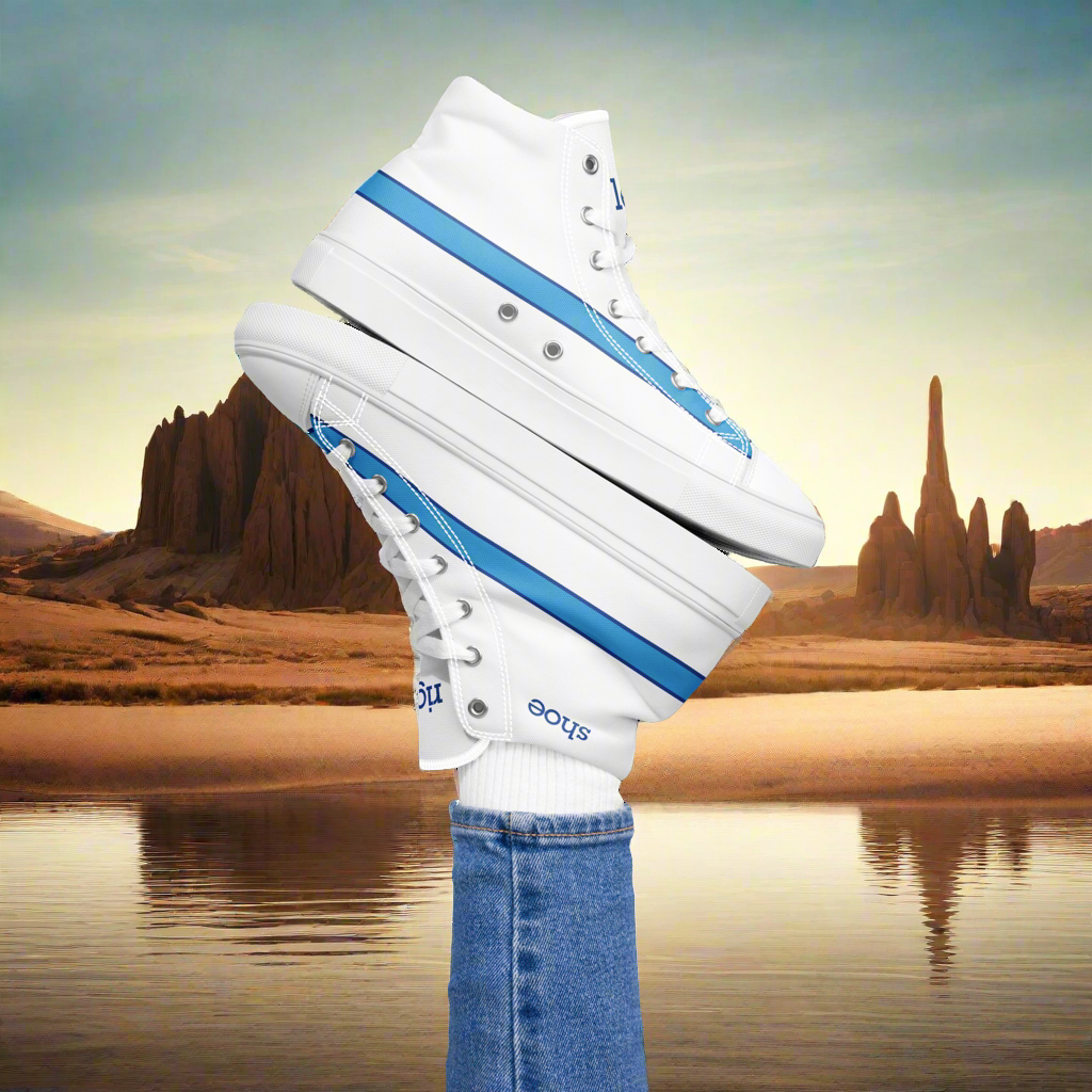 Women’s high top canvas shoes - The Nondescript Collection fnar