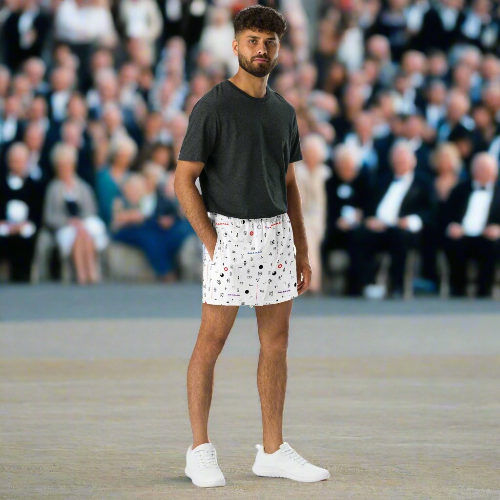 Weather Map Symbols Athletic Shorts