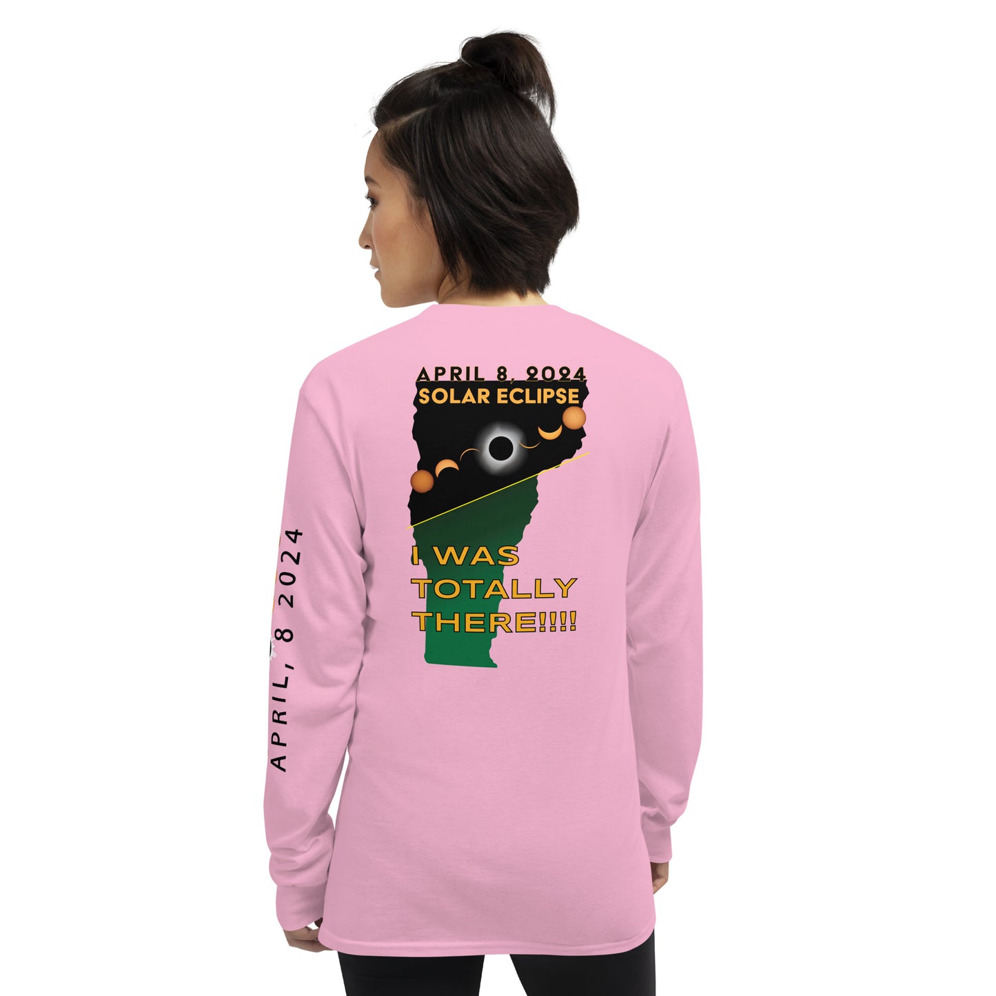 2024 Solar Eclipse - VT Long Sleeve T-Shirt