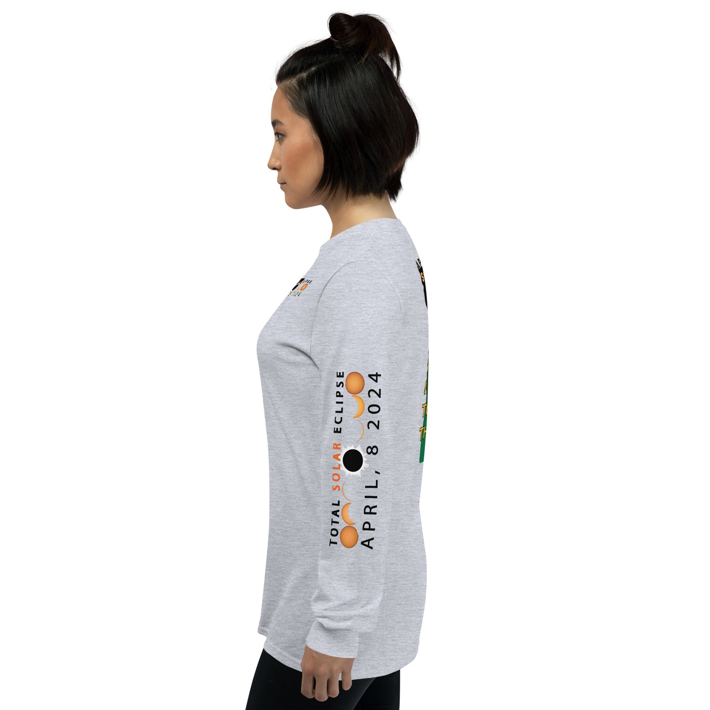 2024 Solar Eclipse - VT Long Sleeve T-Shirt