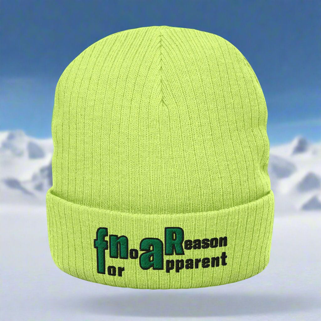 fnar Ribbed Knit Beanie