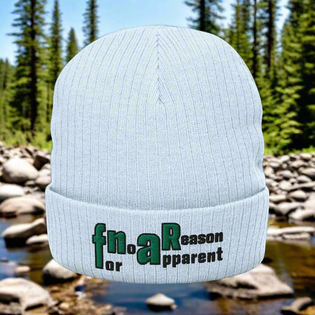 fnar Ribbed Knit Beanie
