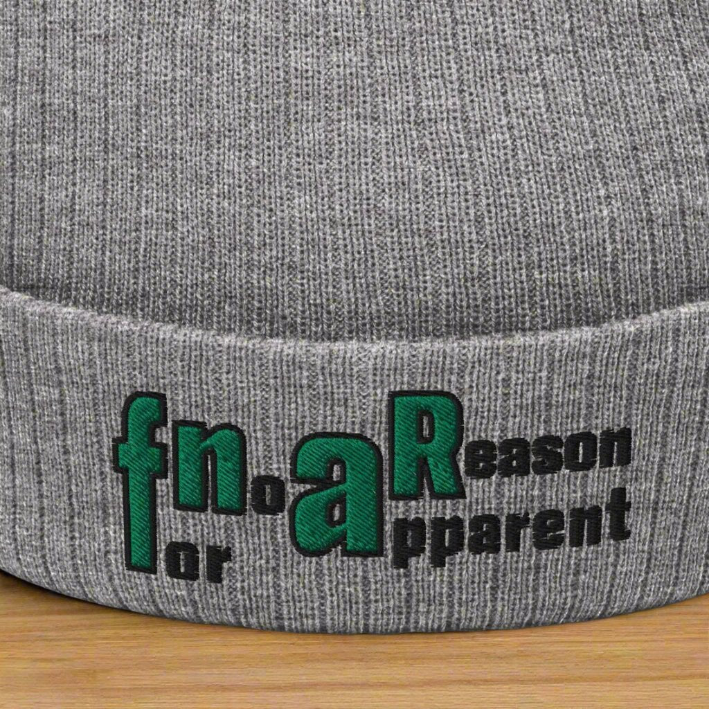 fnar Ribbed Knit Beanie
