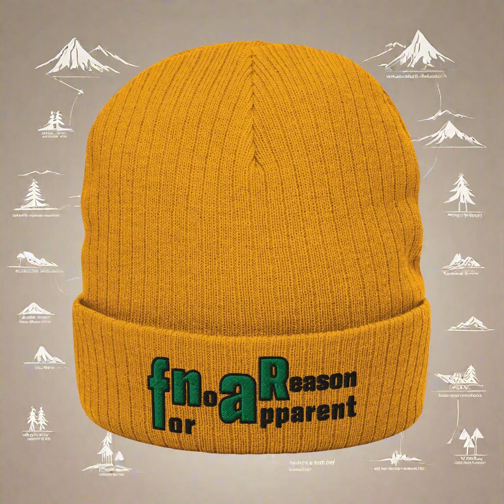 fnar Ribbed Knit Beanie