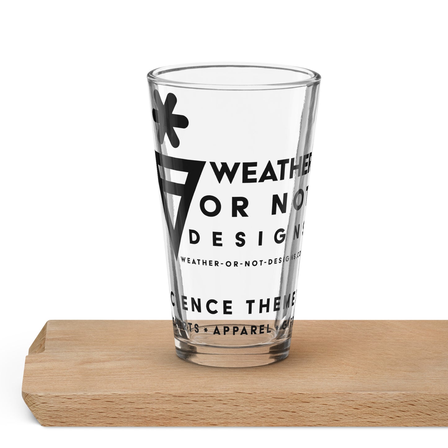 W-O-N-D Pint Glass