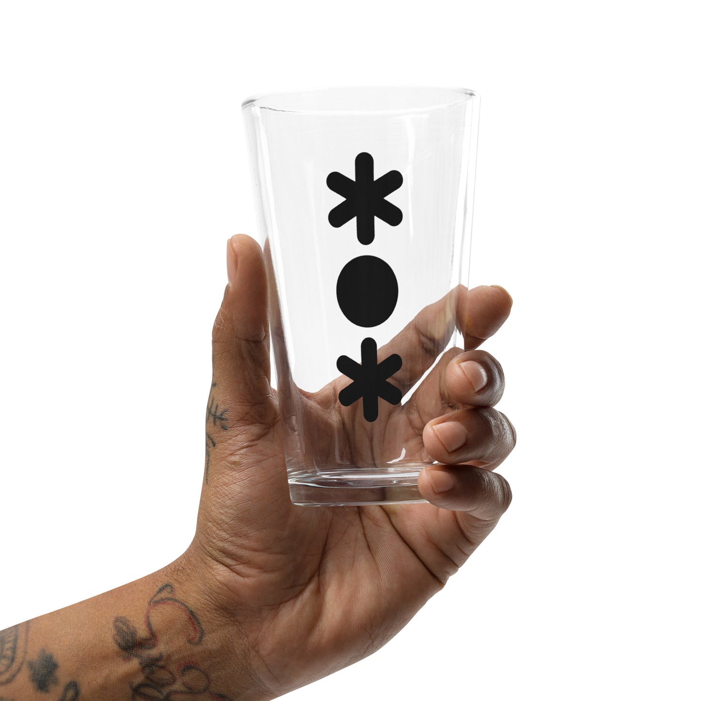 RAIN or DRIZZLE & SNOW Wx Symbol (69) Pint Glass