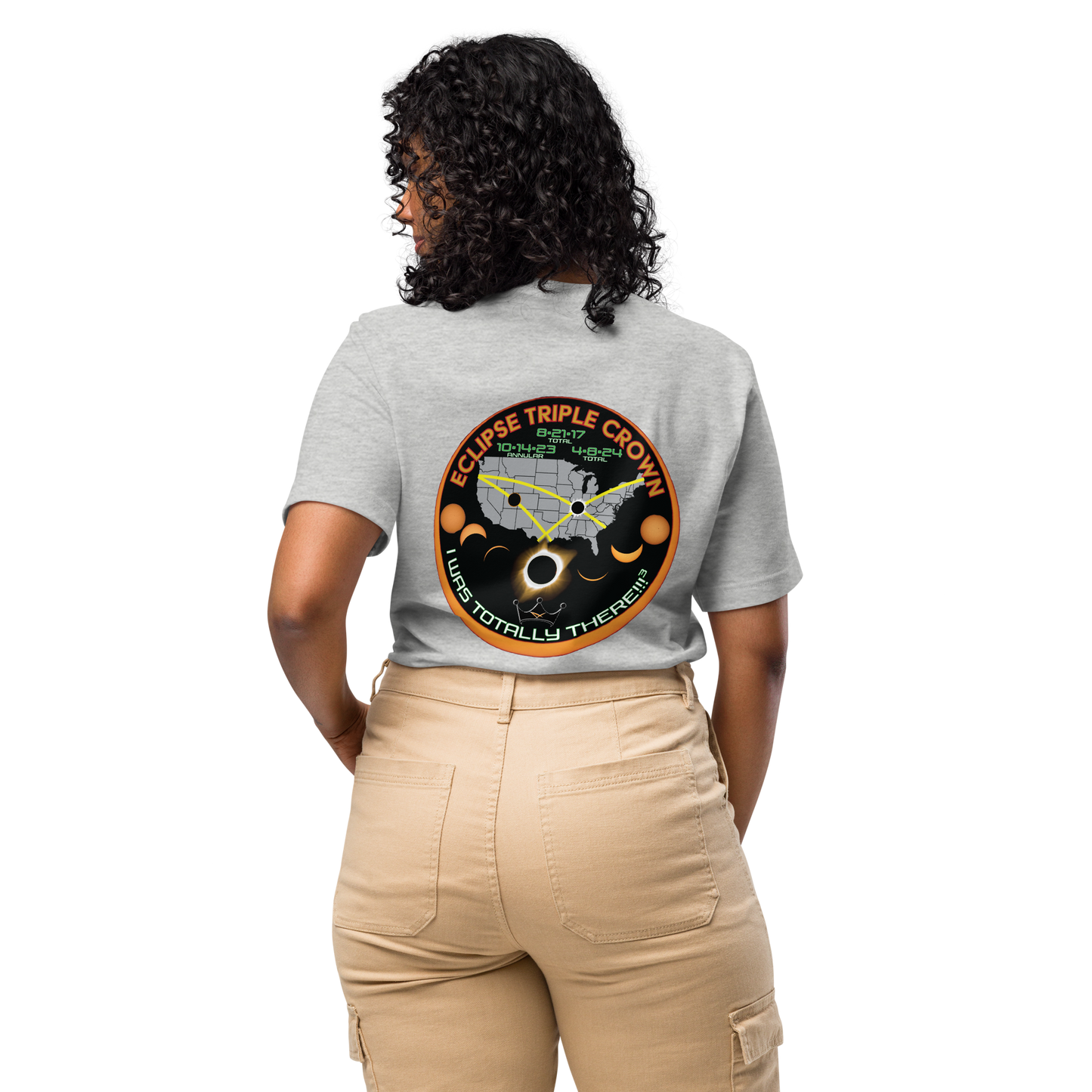 Solar Eclipse Triple Crown T-Shirt (Made In The USA!)