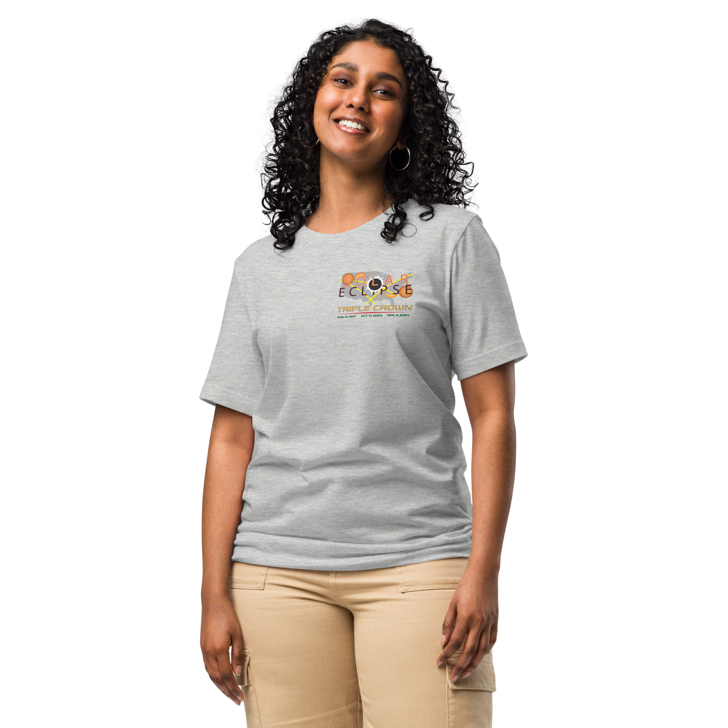 Solar Eclipse Triple Crown T-Shirt (Made In The USA!)