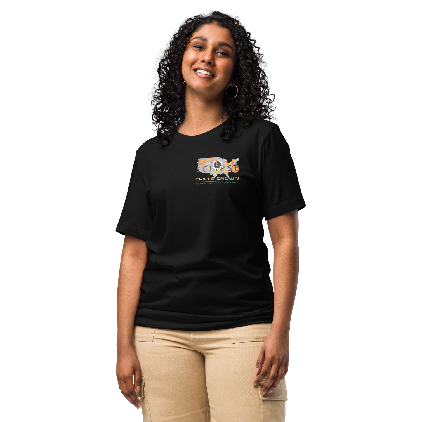 Solar Eclipse Triple Crown T-Shirt (Made In The USA!)