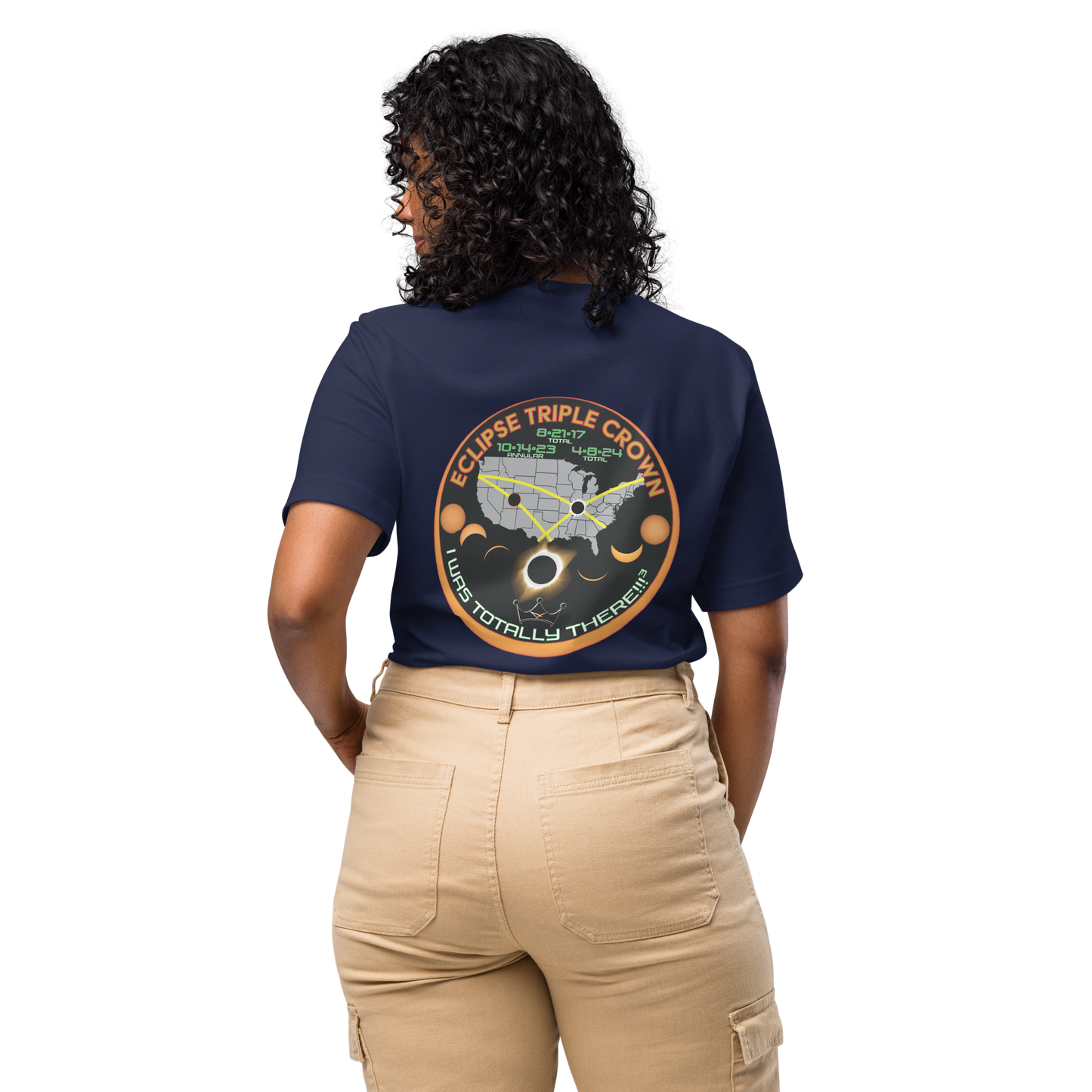 Solar Eclipse Triple Crown T-Shirt (Made In The USA!)