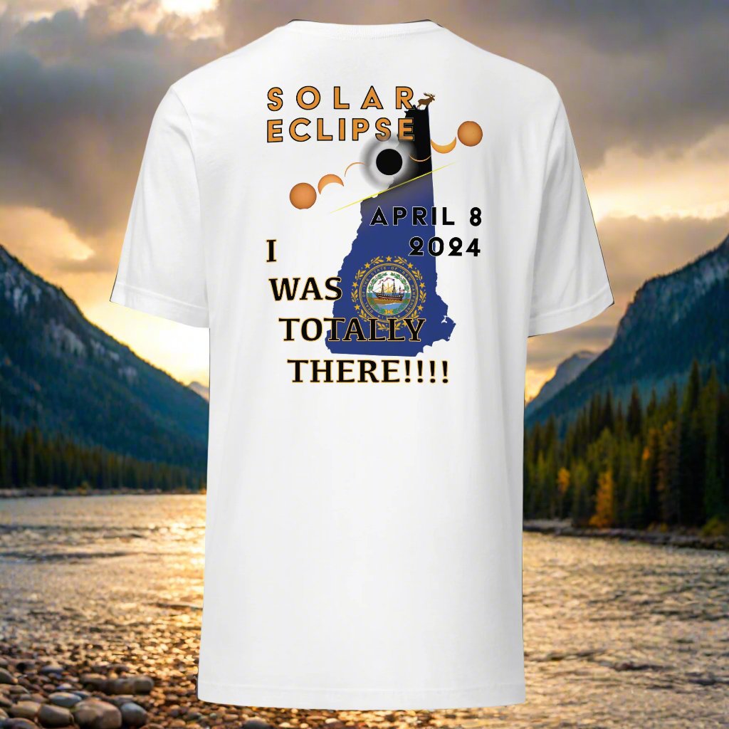2024 Solar Eclipse - NH T-Shirt (Made In The USA!)