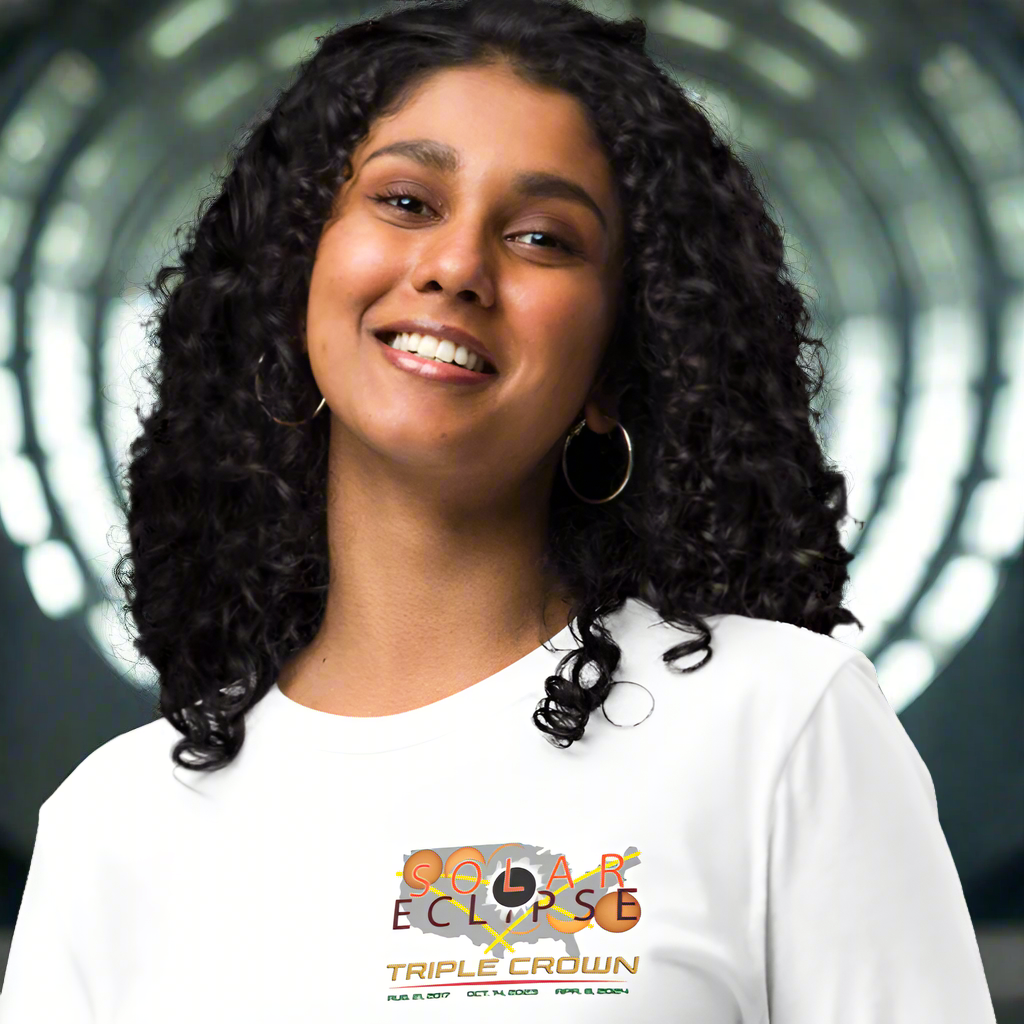 Solar Eclipse Triple Crown T-Shirt (Made In The USA!)