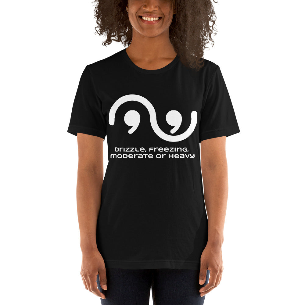 HEAVY FREEZING DRIZZLE Wx Symbols (57) Tee