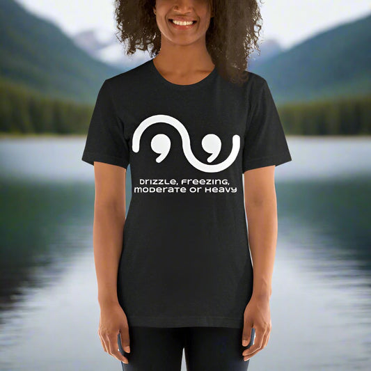 HEAVY FREEZING DRIZZLE Wx Symbols (57) Tee