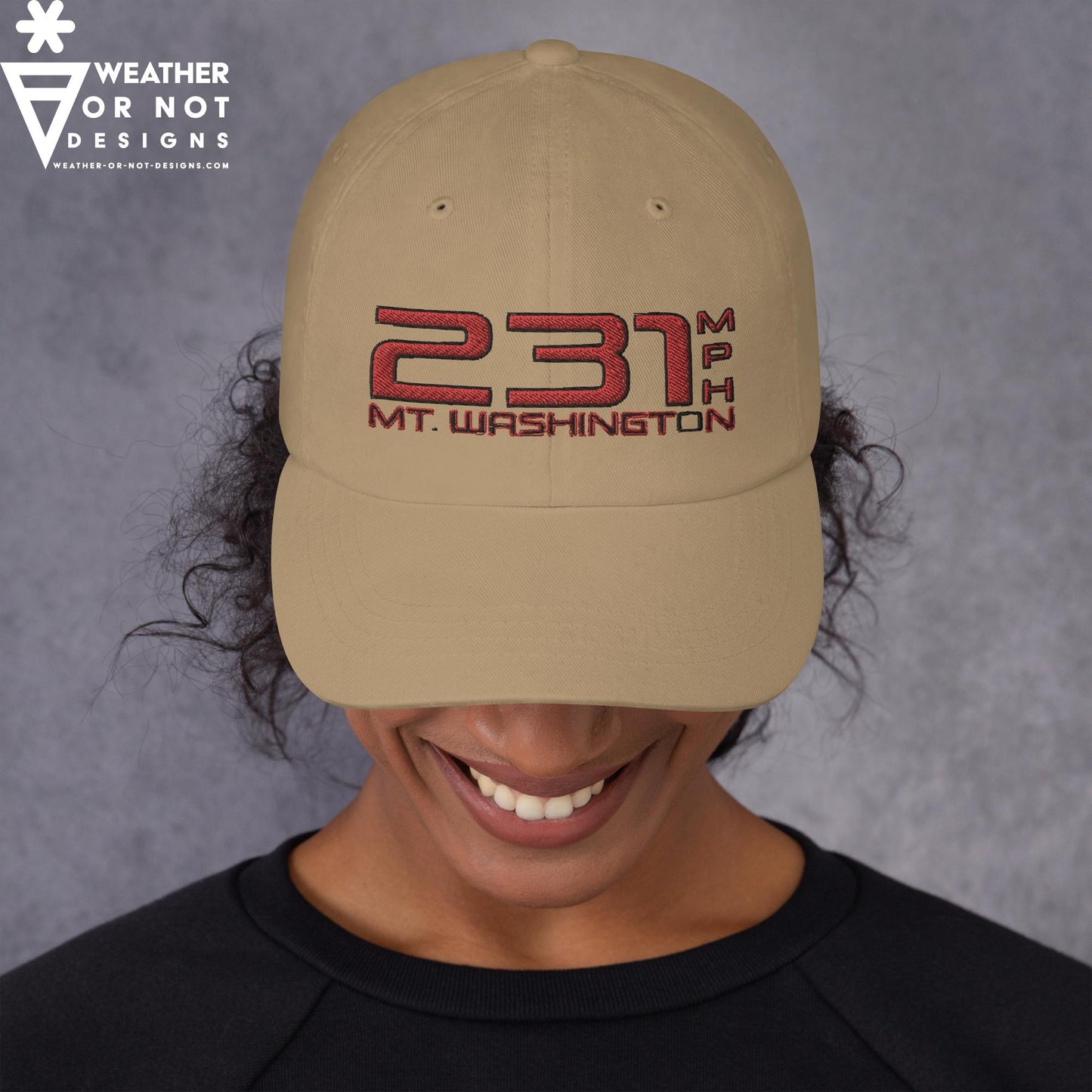 231 MPH WIND MT WASHINGTON hat