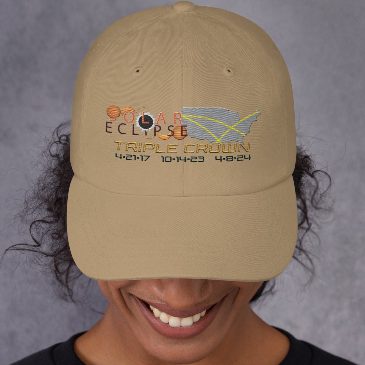 Solar Eclipse Triple Crown Hat