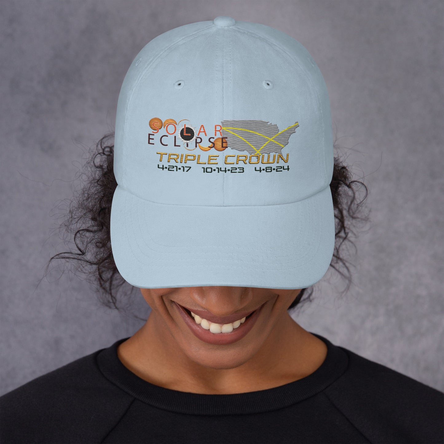 Solar Eclipse Triple Crown Hat