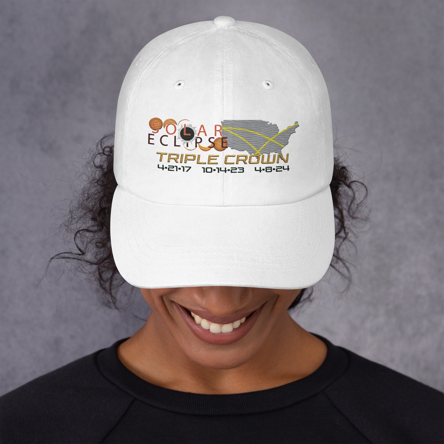 Solar Eclipse Triple Crown Hat