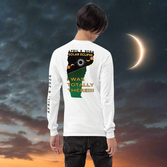 2024 Solar Eclipse - VT Long Sleeve T-Shirt