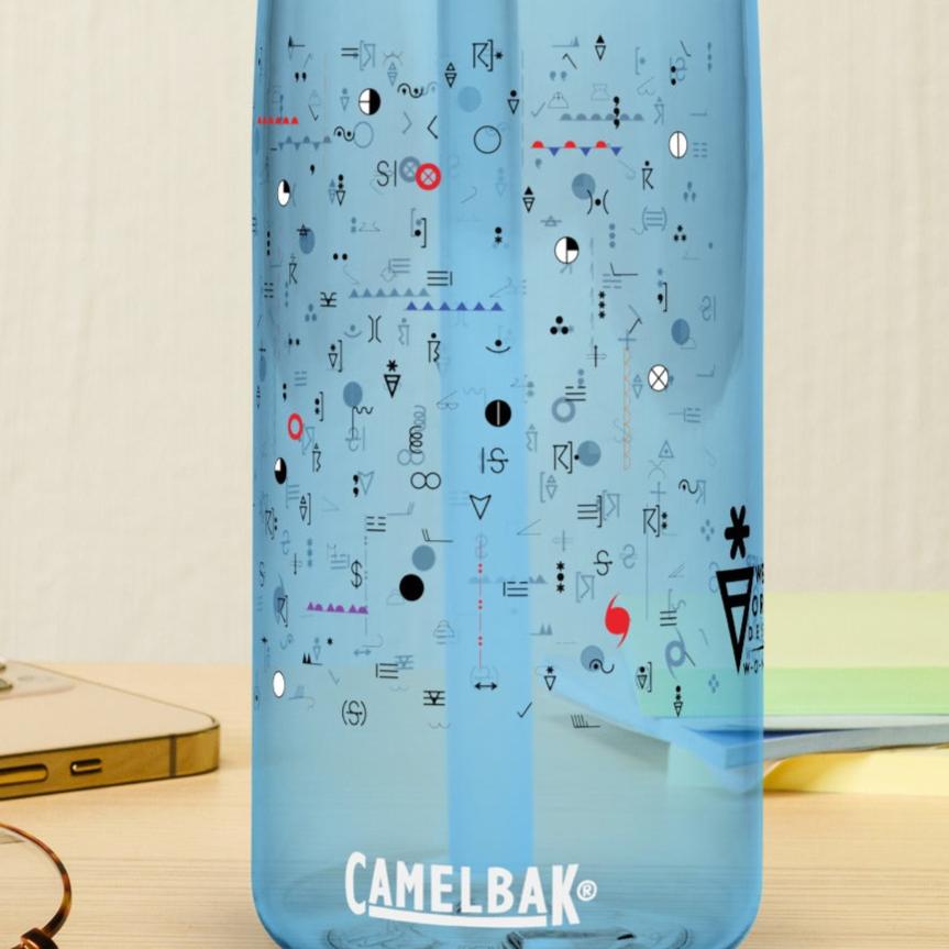 Weather Map Symbols Water Bottle