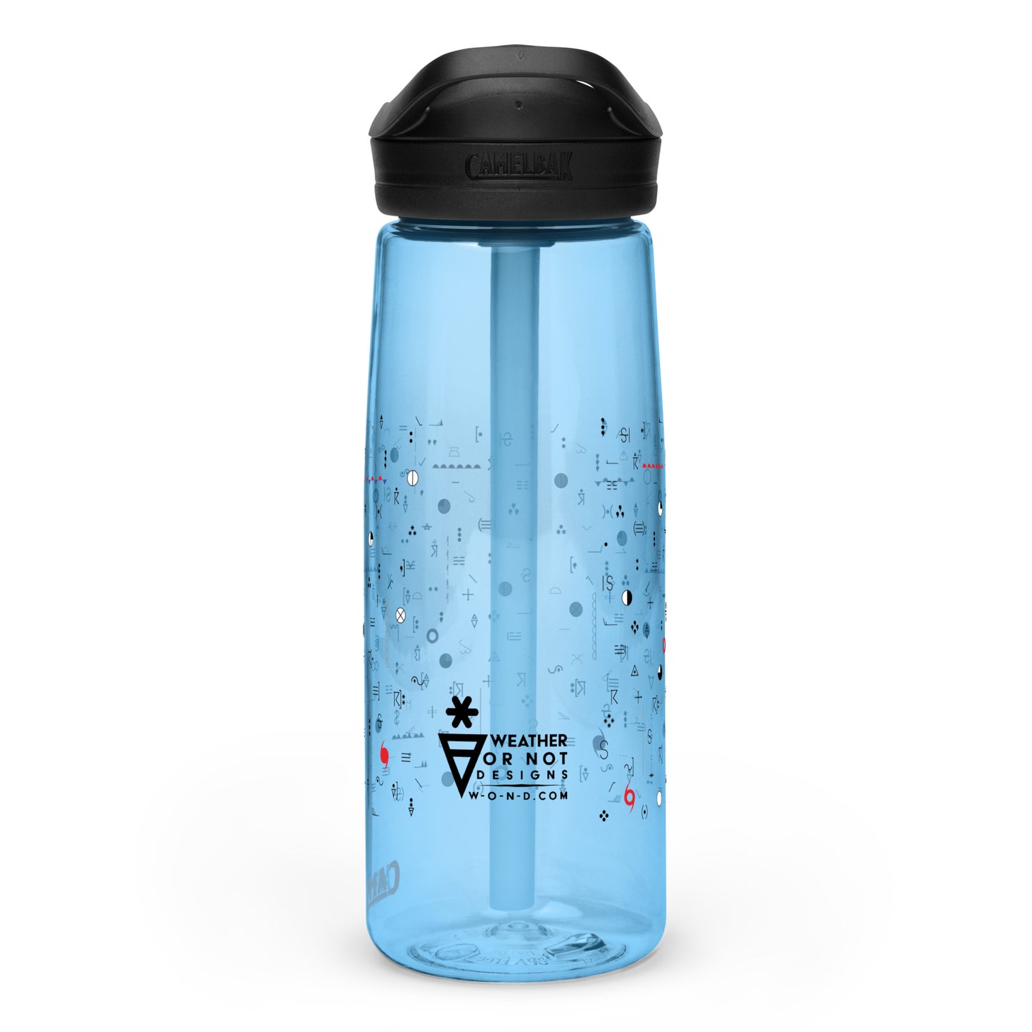 Weather Map Symbols Water Bottle