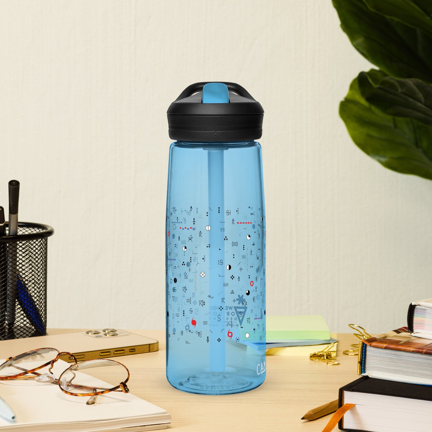 Weather Map Symbols Water Bottle