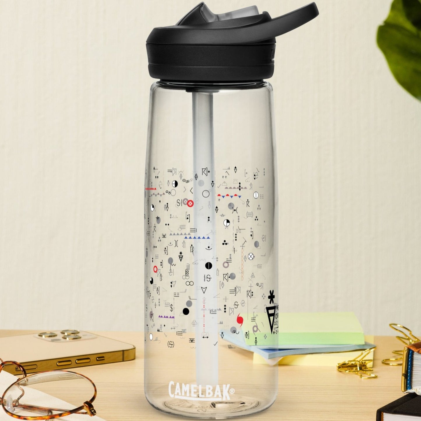 Weather Map Symbols Water Bottle