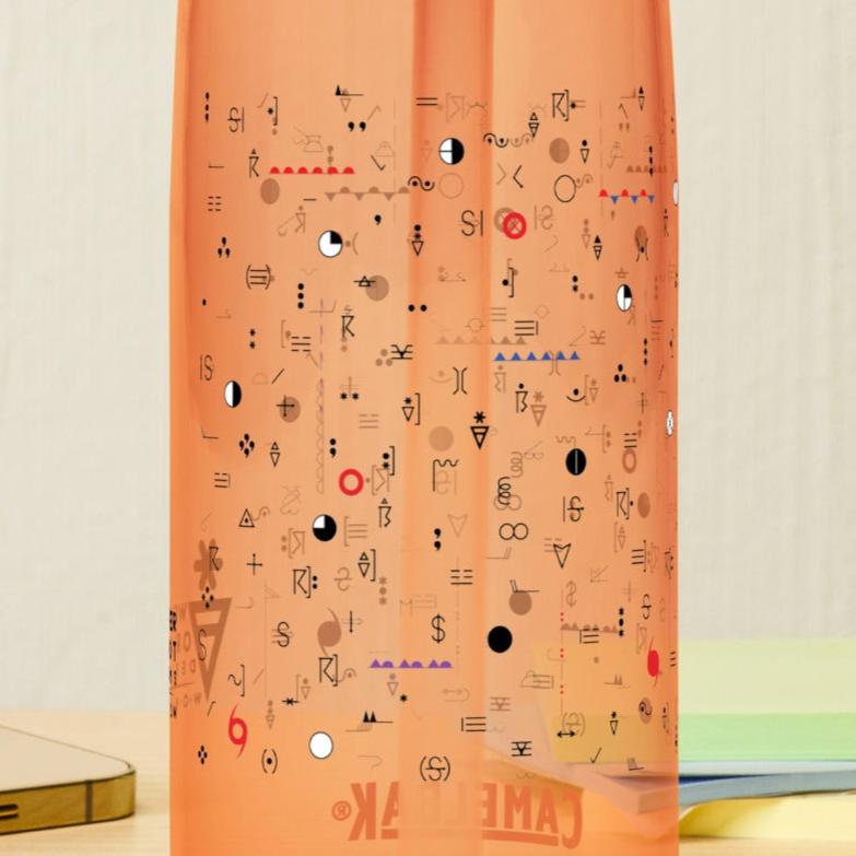 Weather Map Symbols Water Bottle