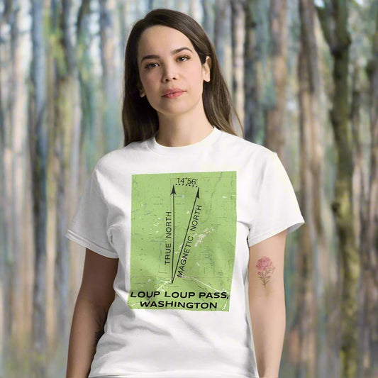 Loup Loup Pass, WA True North T-Shirt