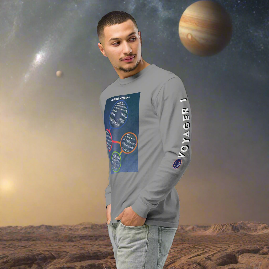 Pale Blue Dot heavyweight long-sleeve shirt