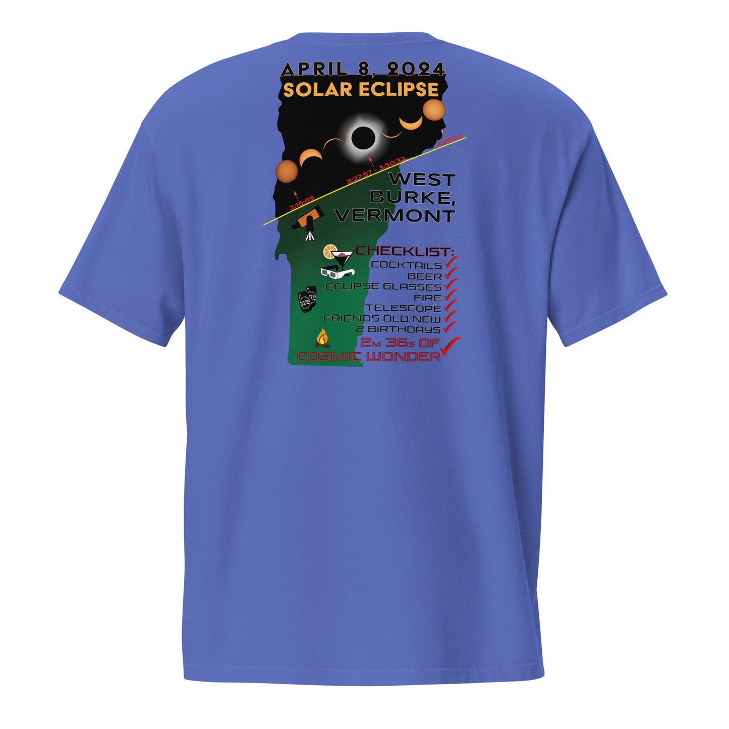 VT Eclipse Manion Unisex pocket t-shirt