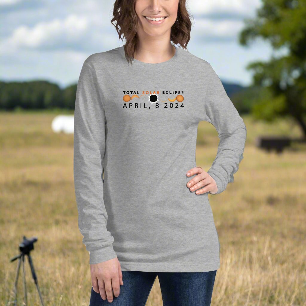 2024 Solar Eclipse - NY Long Sleeve T-Shirt