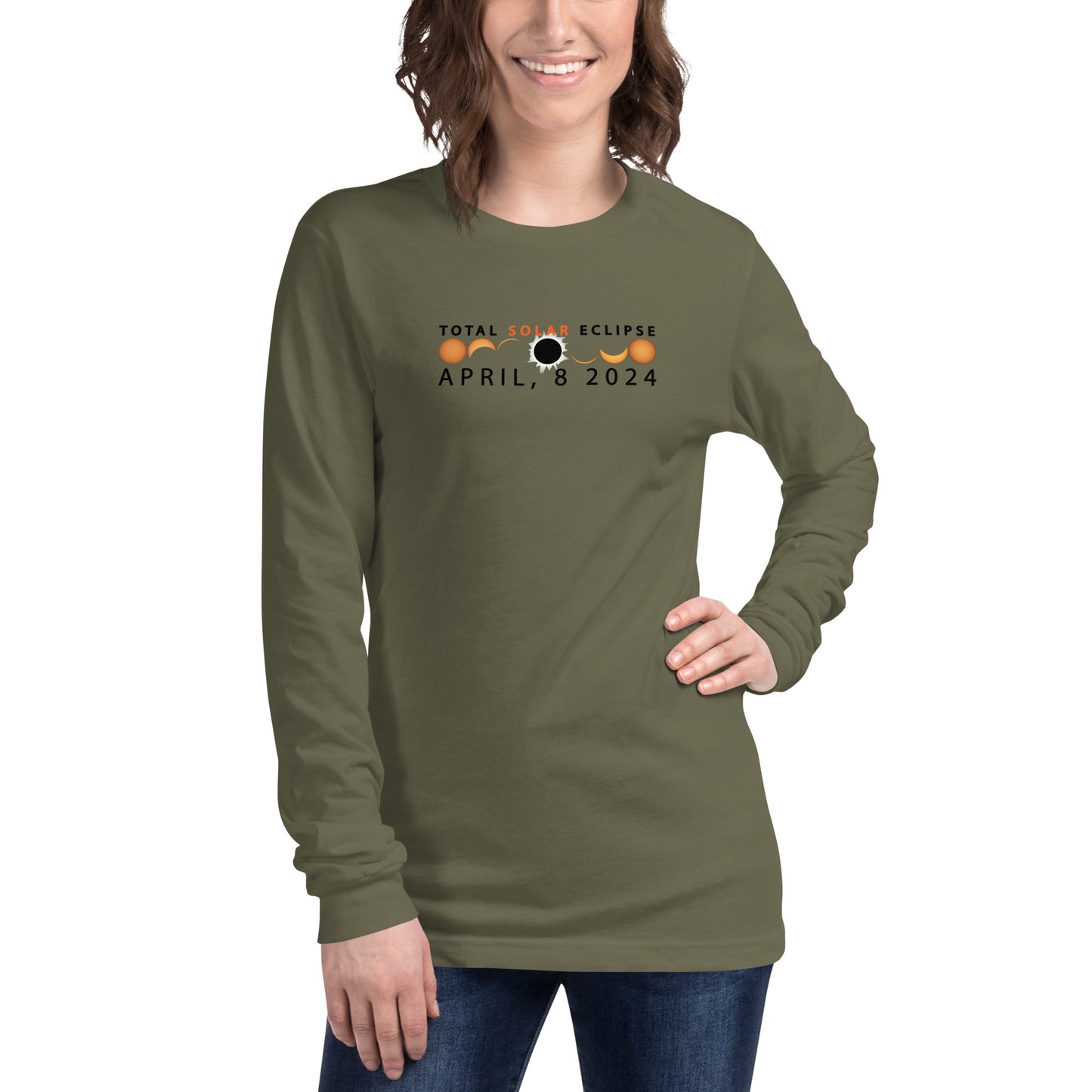 2024 Solar Eclipse - NY Long Sleeve T-Shirt