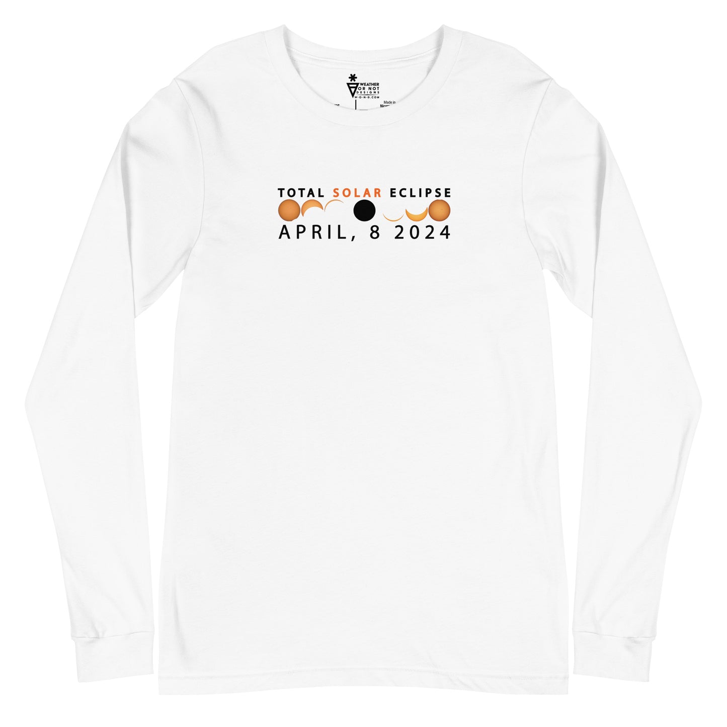 2024 Solar Eclipse - NY Long Sleeve T-Shirt