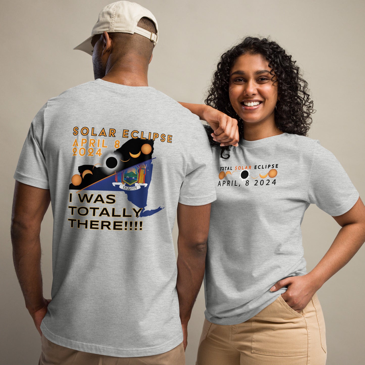 2024 Solar Eclipse - NY T-Shirt (Made In The USA!)