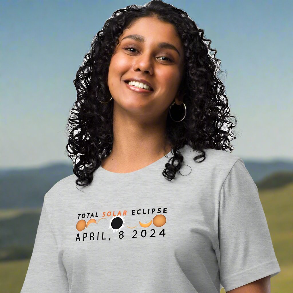 2024 Solar Eclipse - NY T-Shirt (Made In The USA!)