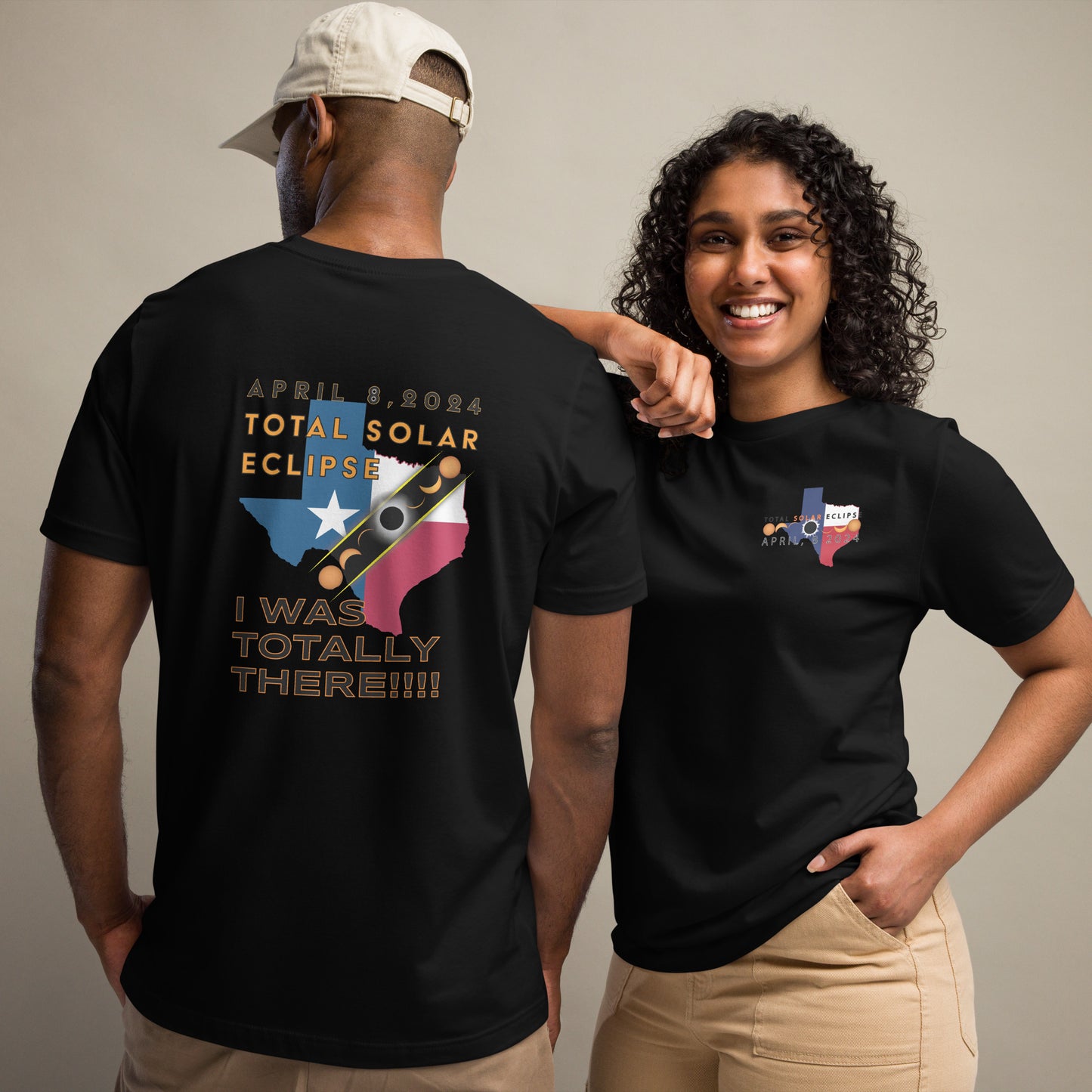 2024 Solar Eclipse - TX T-Shirt (Made In The USA!)