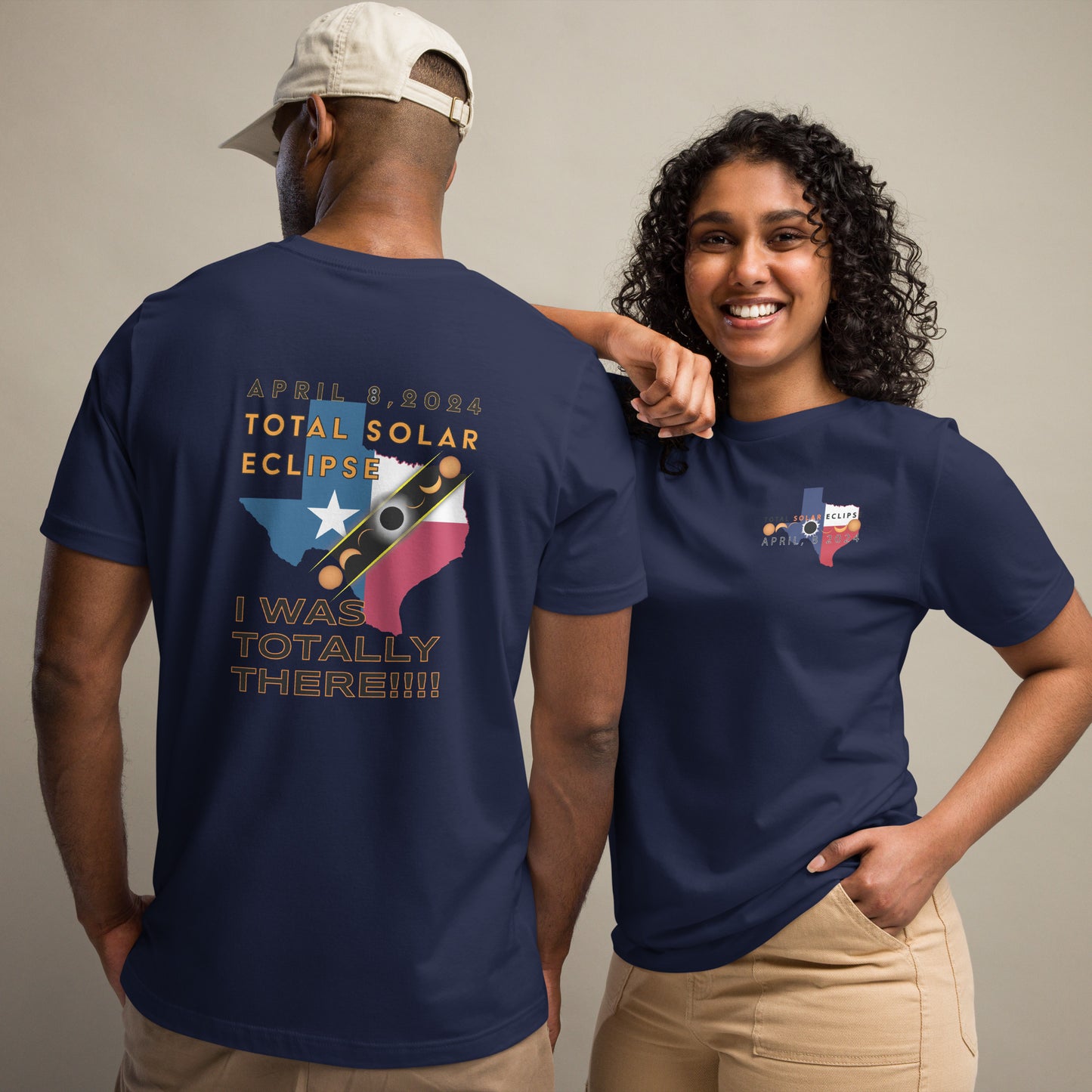 2024 Solar Eclipse - TX T-Shirt (Made In The USA!)