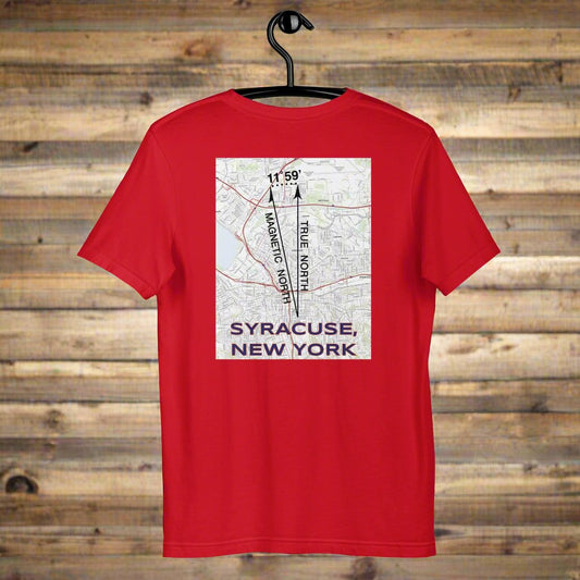 Syracuse, NY - True North Topo T-Shirt