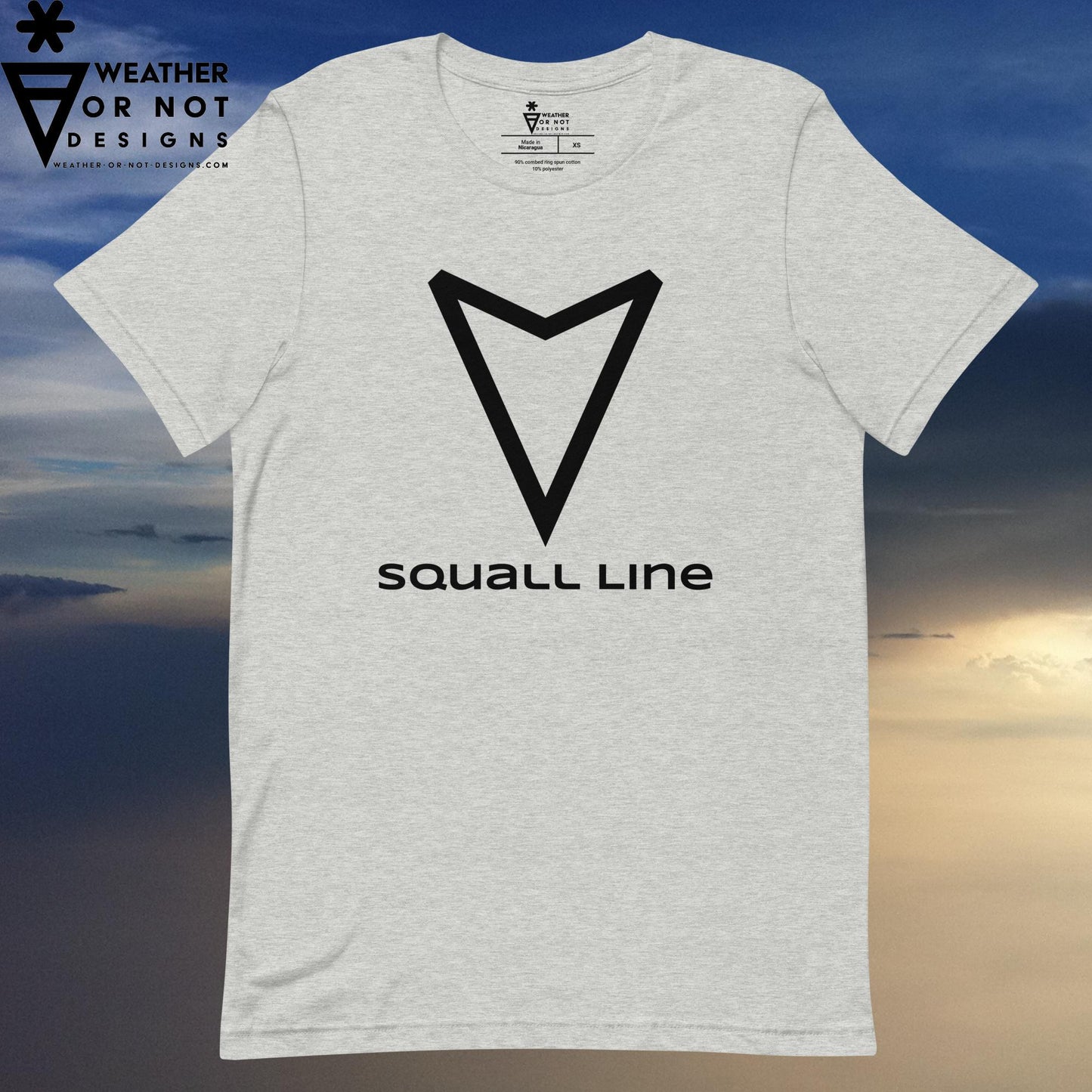 SQUALL Line Wx Symbol (18) Tee