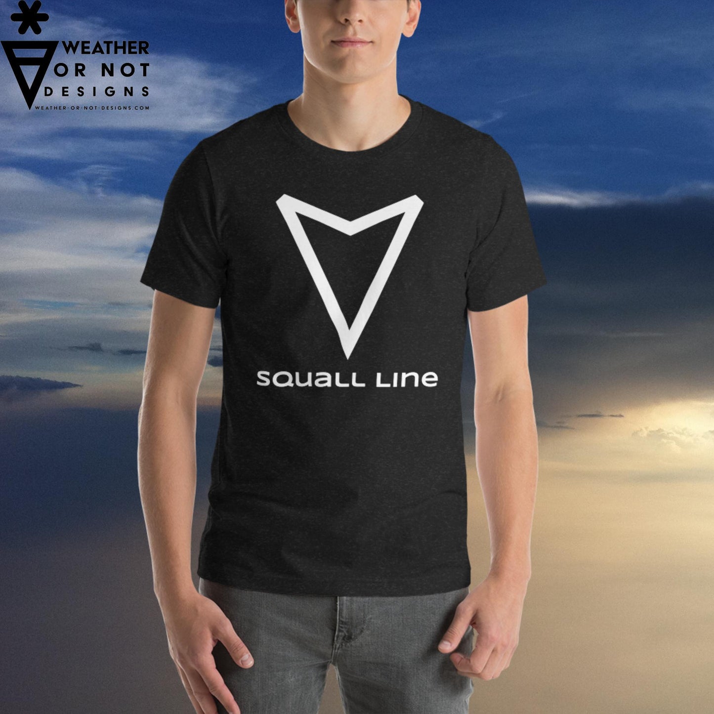 SQUALL Line Wx Symbol (18) Tee