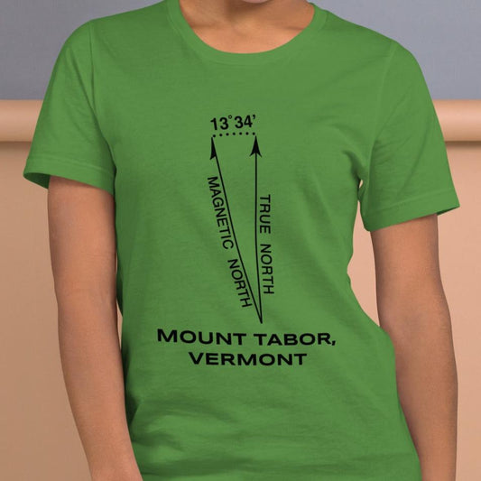 Mt Tabor, VT - True North T-Shirt