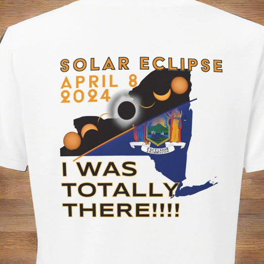 2024 Solar Eclipse - NY Women's Relaxed V-neck T-Shirt