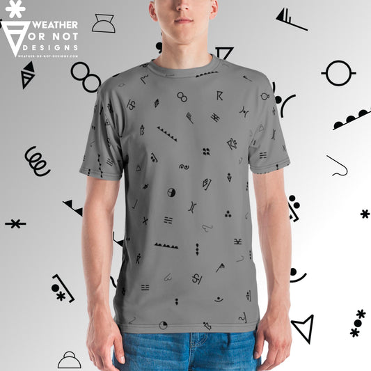 Weather Symbols Men's shirt