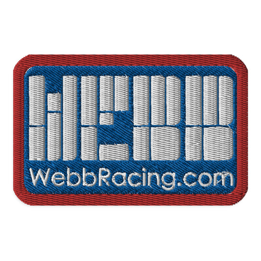 Webb Racing Embroidered patches