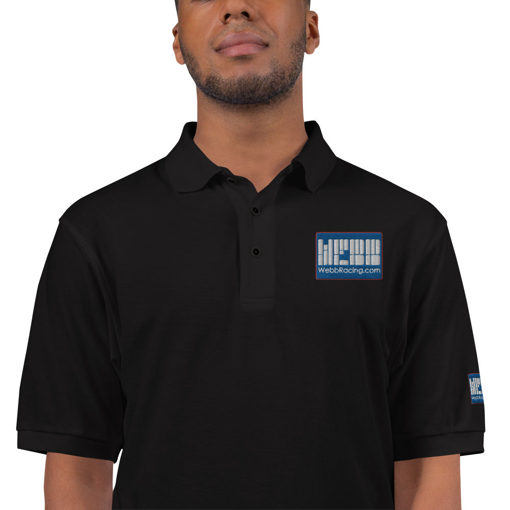 Webb Racing Men's Premium Polo