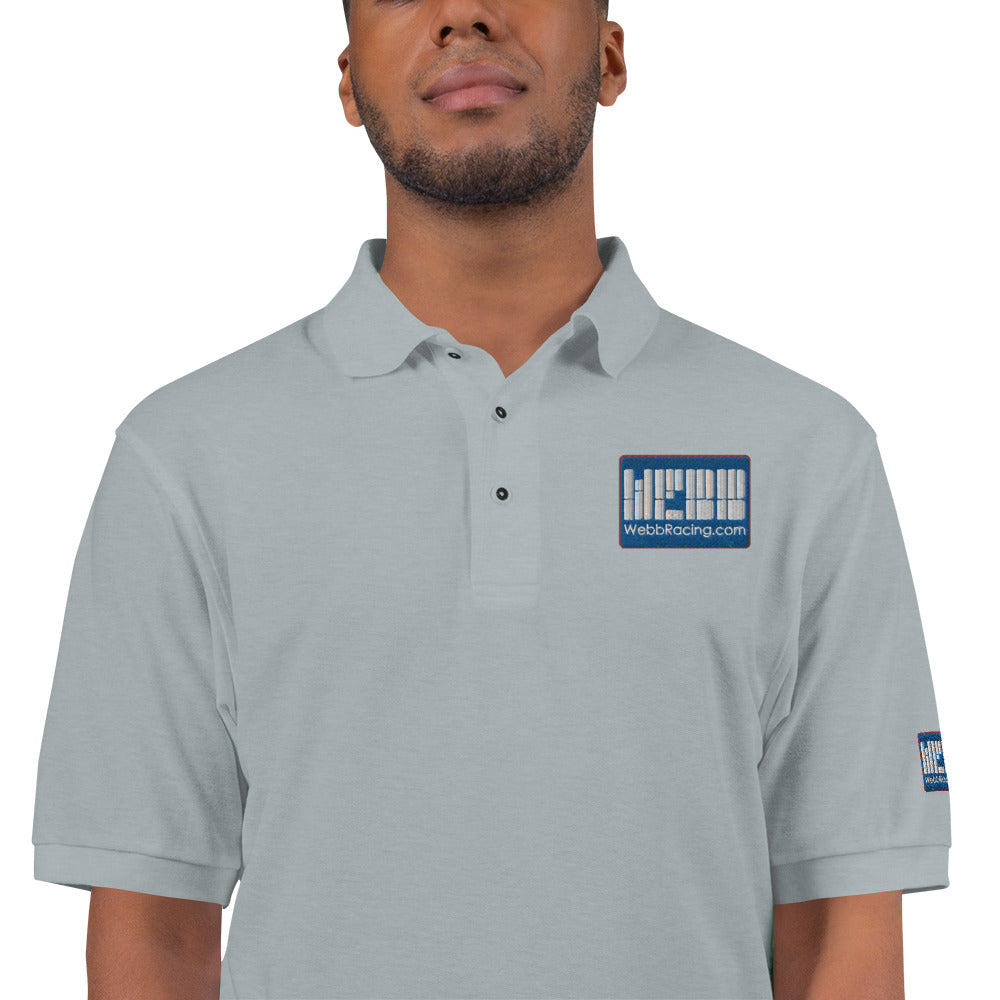 Webb Racing Men's Premium Polo