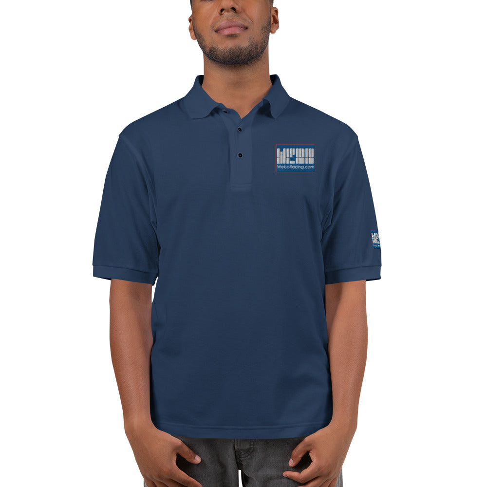 Webb Racing Men's Premium Polo