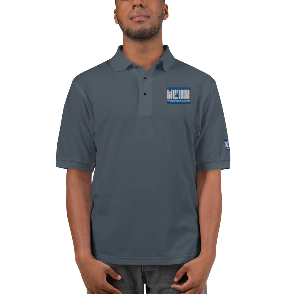 Webb Racing Men's Premium Polo